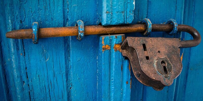 Fareham Locksmith Door Blue